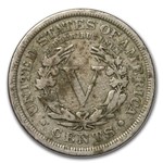 1883-1912 Liberty Head V Nickels VG/Fine