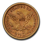 1883 $2.50 Liberty Gold Quarter Eagle AU-55 PCGS