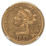 1883-CC $10 Liberty Gold Eagle AU-55 NGC