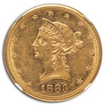 1883-CC $10 Liberty Gold Eagle AU-58 NGC
