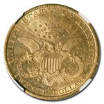 1883-CC $20 Liberty Gold Double Eagle AU-55 NGC