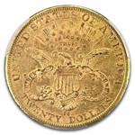 1883-CC $20 Liberty Gold Double Eagle AU-58 PCGS