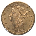 1883-CC $20 Liberty Gold Double Eagle MS-60 NGC