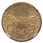 1883-CC $20 Liberty Gold Double Eagle MS-60 NGC