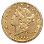 1883-CC $20 Liberty Gold Double Eagle XF-45 PCGS