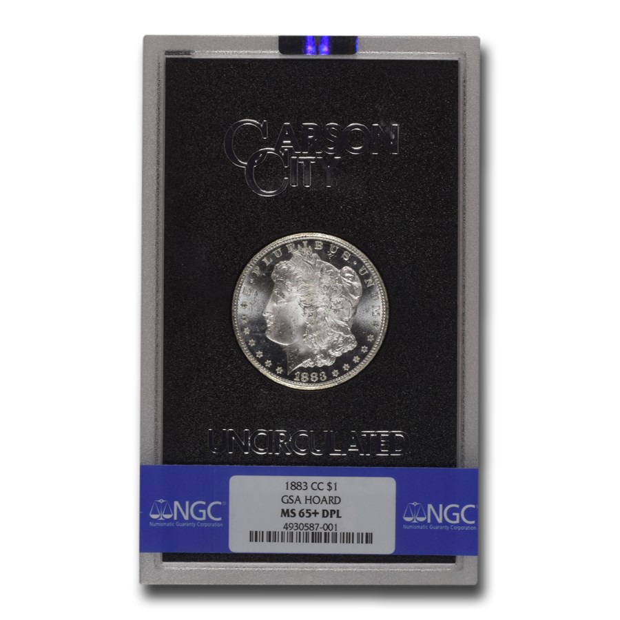 1883-CC Morgan Dollar DPL MS-65+ NGC (GSA)