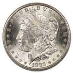 1883-CC Morgan Dollar MS-62 NGC