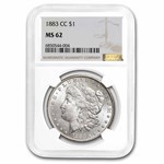1883-CC Morgan Dollar MS-62 NGC