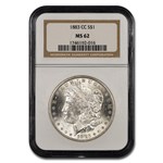 1883-CC Morgan Dollar MS-62 NGC