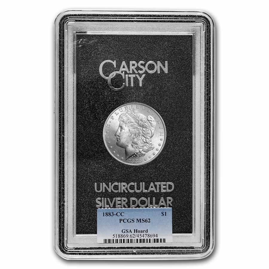 1883-CC Morgan Dollar MS-62 PCGS (GSA)