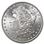 1883-CC Morgan Dollar MS-63 PCGS (GSA)