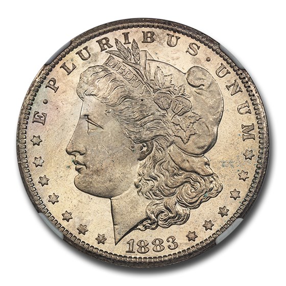 1883-CC Morgan Dollar MS-64 NGC CAC 1883-CC Morgan Dollar MS-64 NGC CAC