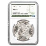1883-CC Morgan Dollar MS-64 NGC (Green Label)