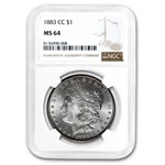 1883-CC Morgan Dollar MS-64 NGC