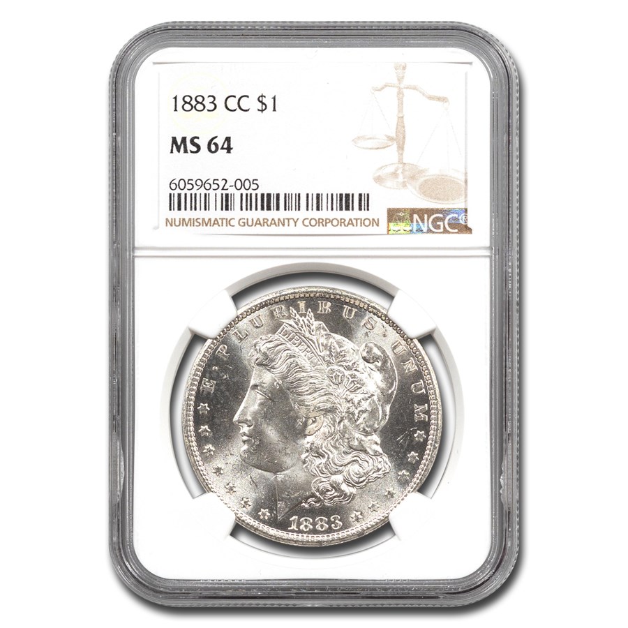 1883-CC Morgan Dollar MS-64 NGC