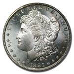 1883-CC Morgan Dollar MS-64 PCGS CAC
