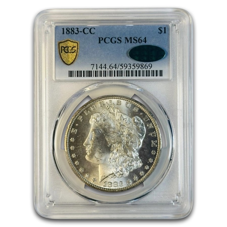 1883-CC Morgan Dollar MS-64 PCGS CAC