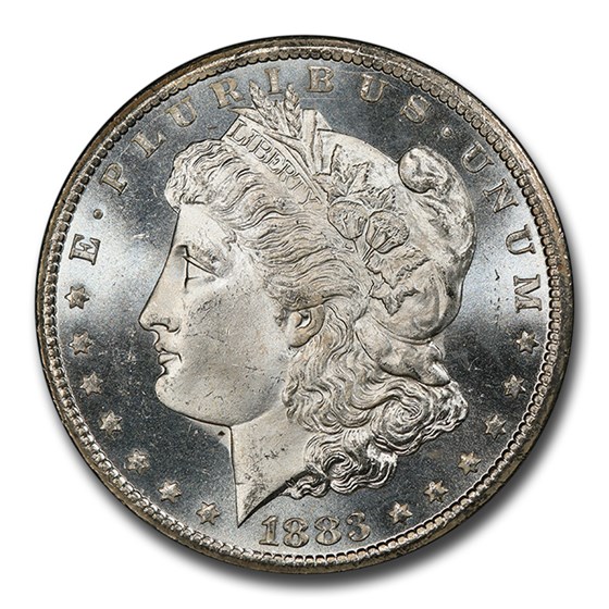 1883-CC Morgan Dollar MS-64+ PCGS CAC 1883-CC Morgan Dollar MS-64+ PCGS CAC