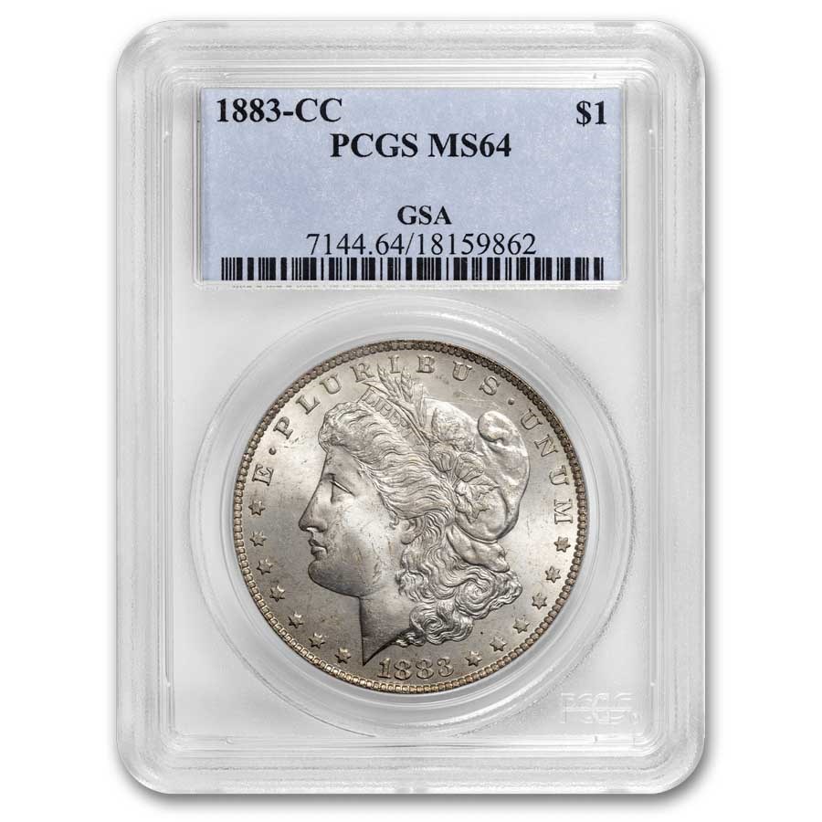 1883-CC Morgan Dollar MS-64 PCGS (GSA)