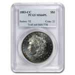 1883-CC Morgan Dollar MS-64 PL PCGS