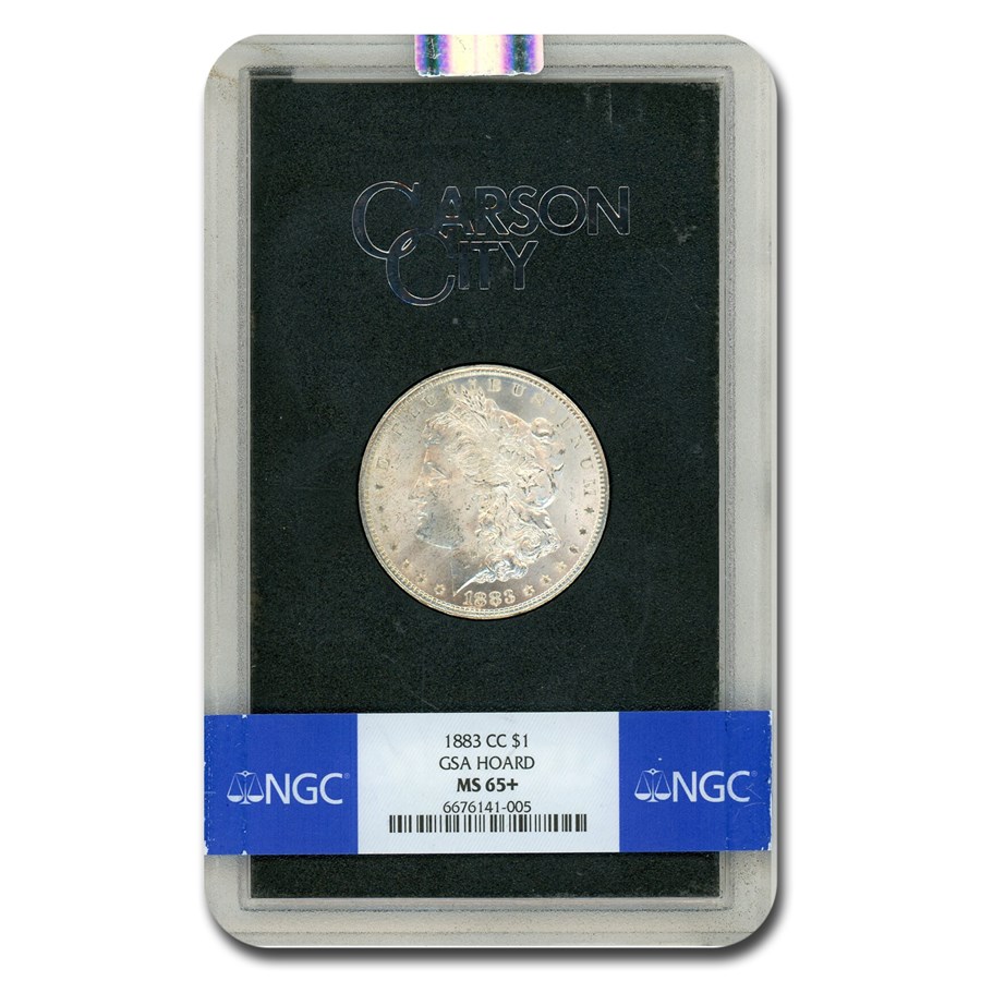 1883-CC Morgan Dollar MS-65+ NGC (GSA)