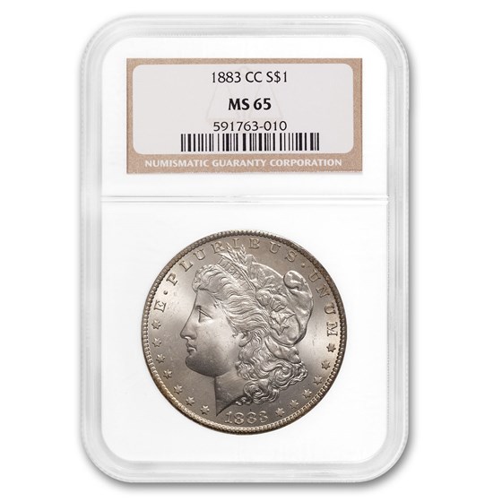 1883-CC Morgan Dollar MS-65 NGC 1883-CC Morgan Dollar MS-65 NGC
