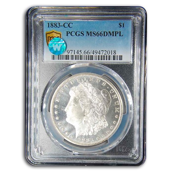 1883-CC Morgan Dollar MS-66 DMPL PCGS 1883-CC Morgan Dollar MS-66 DMPL PCGS