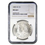 1883-CC Morgan Dollar MS-66+ NGC