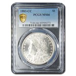 1883-CC Morgan Dollar MS-66 PCGS