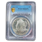 1883-CC Morgan Dollar MS-66 PL PCGS