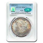 1883-CC Morgan Dollar MS-67+ PCGS CAC (Toned)