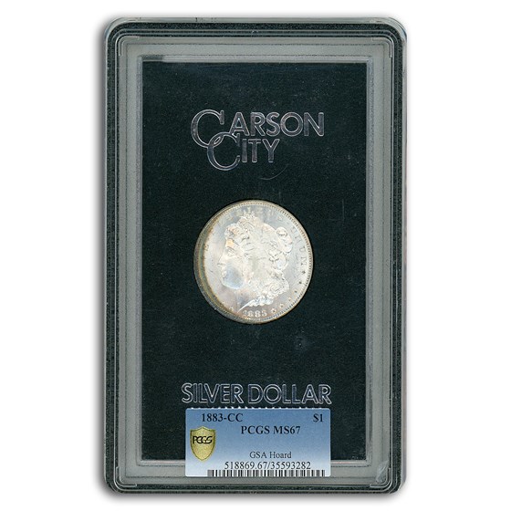 1883-CC Morgan Dollar MS-67 PCGS (GSA)