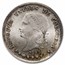 1883 Colombia Silver 50 Centavos MS-64 NGC