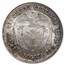 1883 Colombia Silver 50 Centavos MS-64 NGC