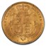 1883 Great Britain Gold Half-Sovereign Victoria MS-63 PCGS