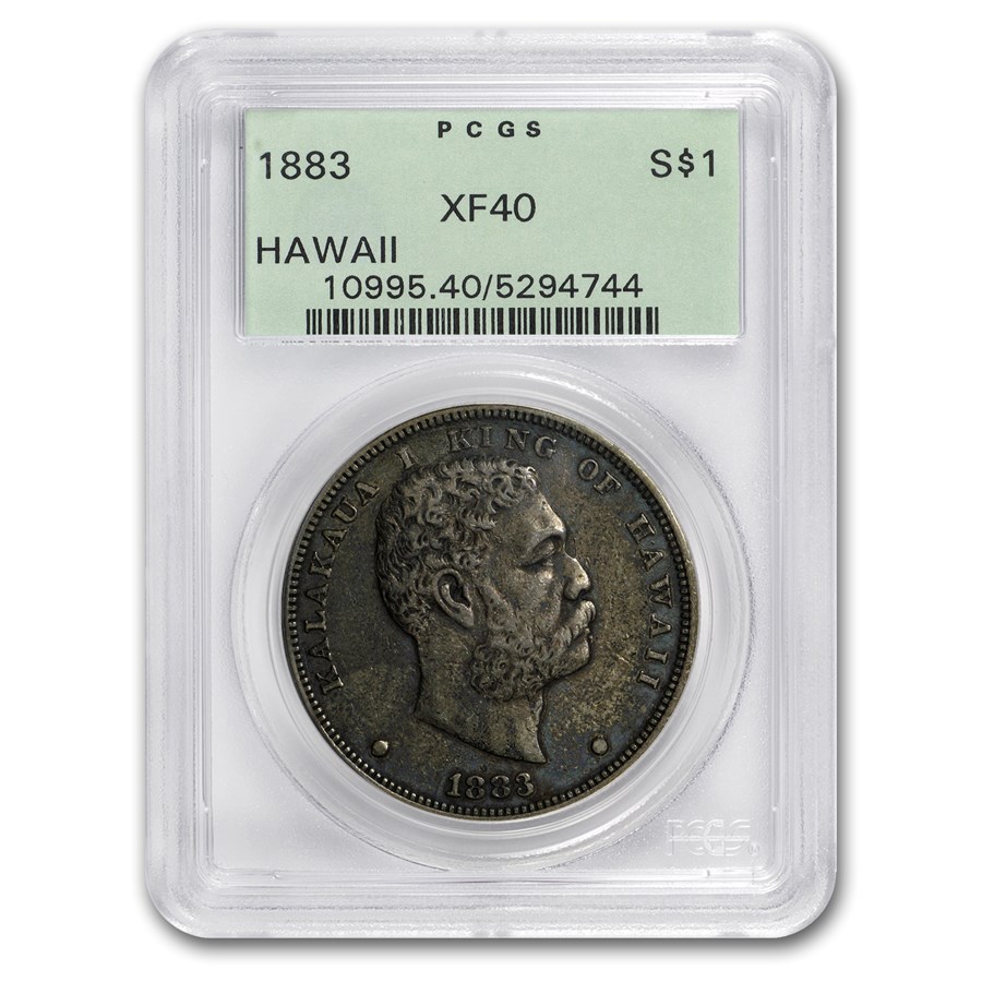 Buy 1883 Hawaii Dollar Kalakaua I XF40 PCGS APMEX