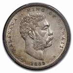 1883 Hawaii Half Dollar Kalakaua I AU-55 PCGS