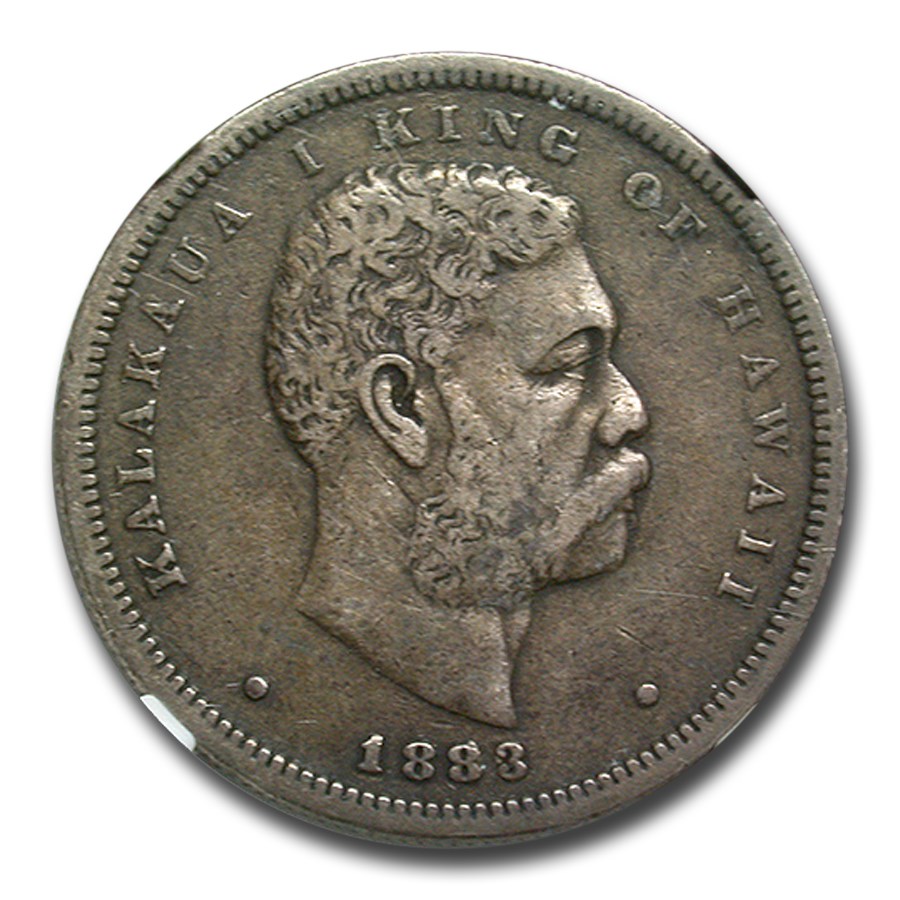 1883 Hawaii Half Dollar Kalakaua I VF-35 NGC