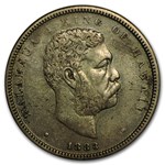 1883 Hawaii Half Dollar VF Details (Cleaned)