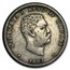 1883 Hawaii Quarter Kalakaua I VF