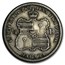 1883 Hawaii Quarter Kalakaua I VF