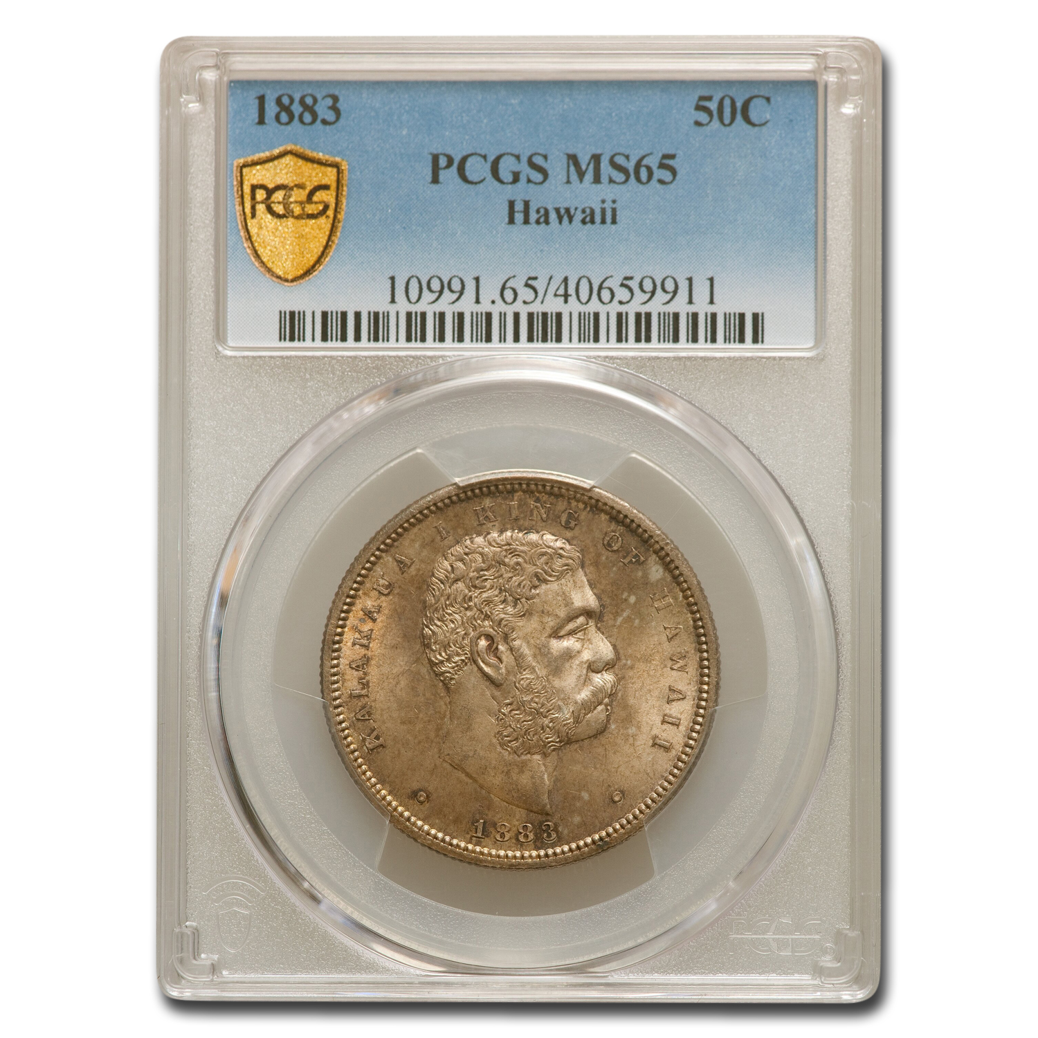 A（VIP価格）PCGS 3枚セット Buy 1883 Hawaii Silver Half Dollar King Kalakaua I MS-65 PCGS | APMEX