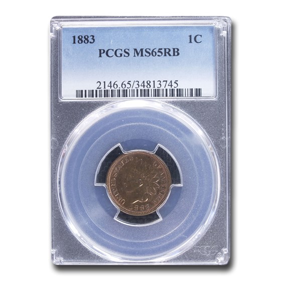 1883 Indian Head Cent MS-65 PCGS (Red/Brown) 1883 Indian Head Cent MS-65 PCGS (Red/Brown)