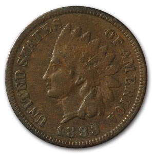 1883 Indian Head Cent VF