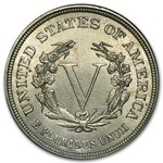 1883 Liberty Head V Nickel No Cents BU