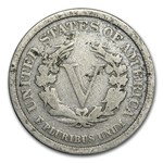 1883 Liberty Head V Nickel No Cents Good