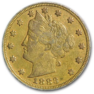 1883 Liberty Head V Nickel No Cents (Racketeer Plating) 1883 Liberty Head V Nickel No Cents (Racketeer Plating)