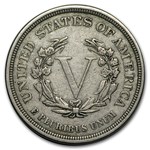 1883 Liberty Head V Nickel No Cents XF