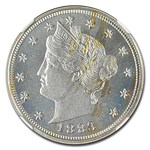 1883 Liberty Head V Nickel PF-67 NGC (No Cents)
