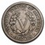 1883 Liberty Head V Nickel w/Cents Fine